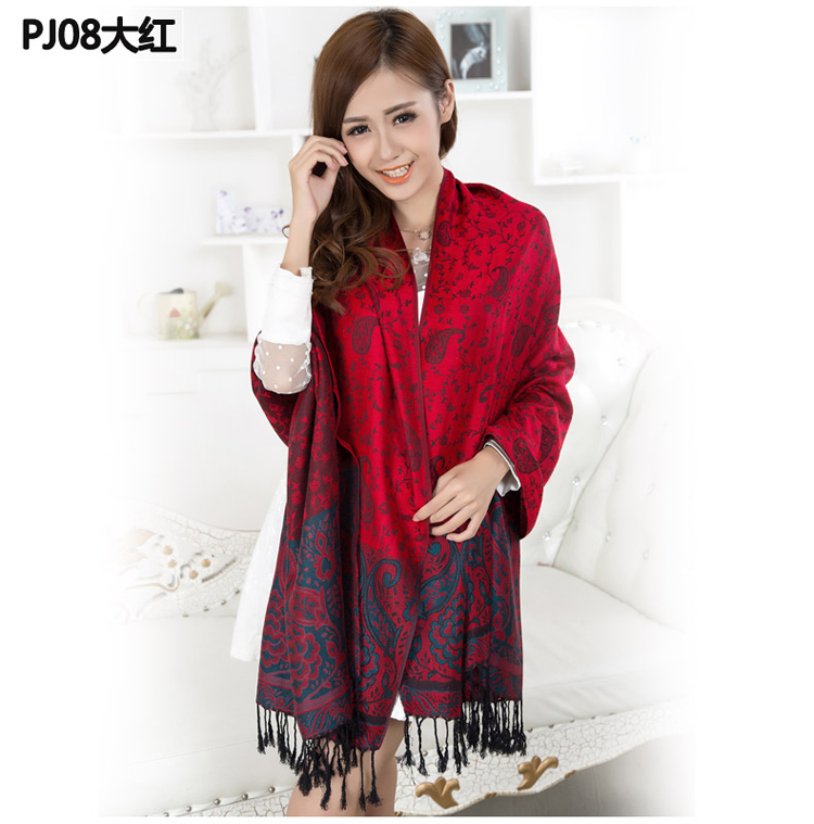 Lamb kidney embellished lace scarves 