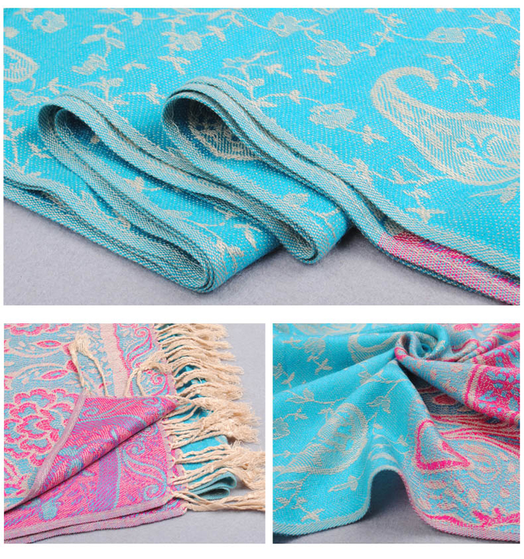 Lamb kidney embellished lace scarves 