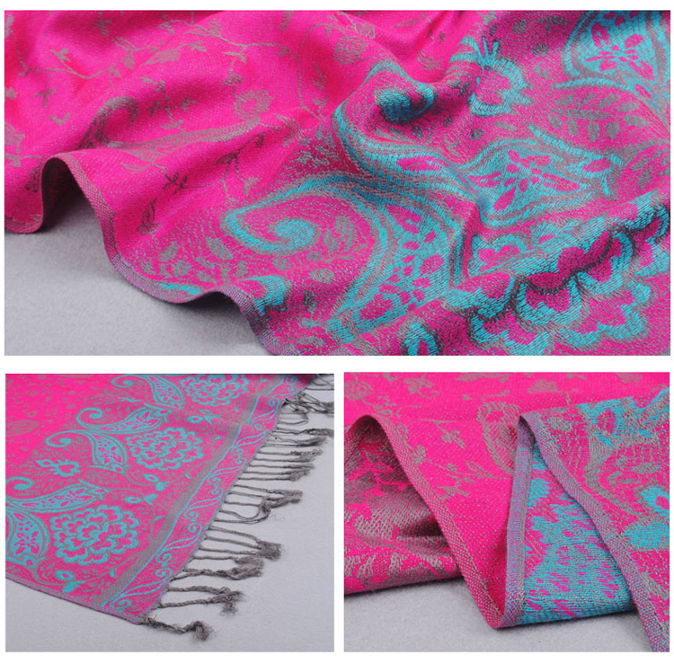 Lamb kidney embellished lace scarves 