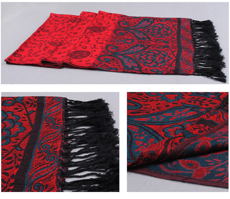 Lamb kidney embellished lace scarves 