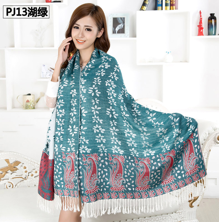 Christmas snowflake women scarf 