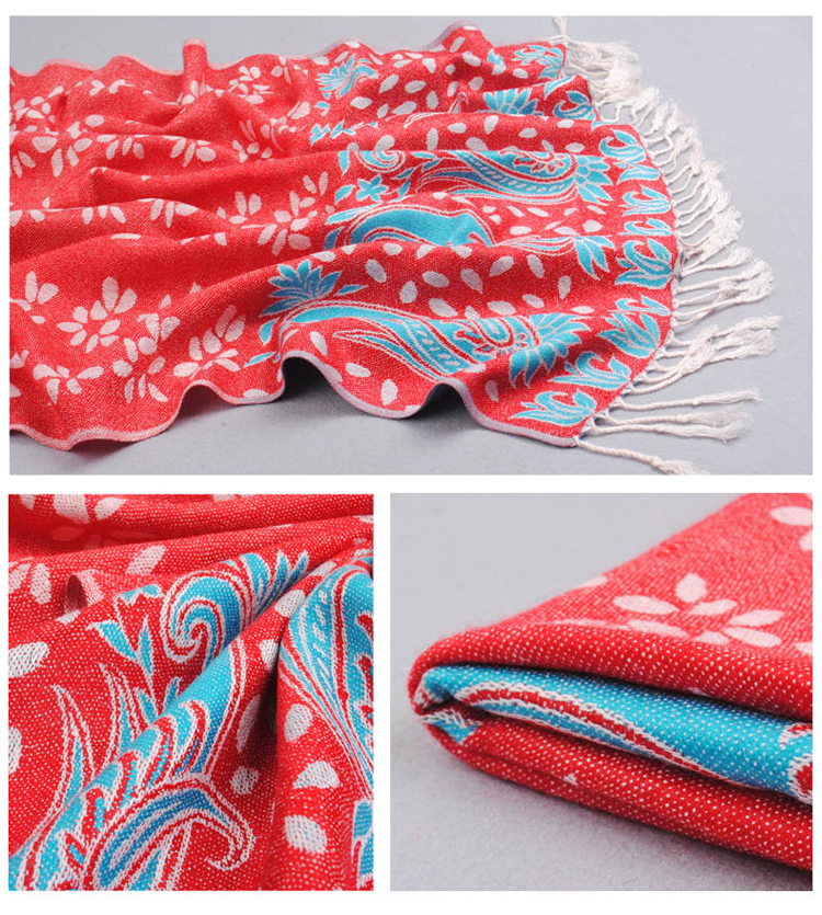 Christmas snowflake women scarf 