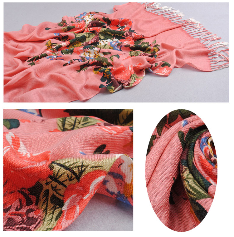 Women twill cotton scarf 