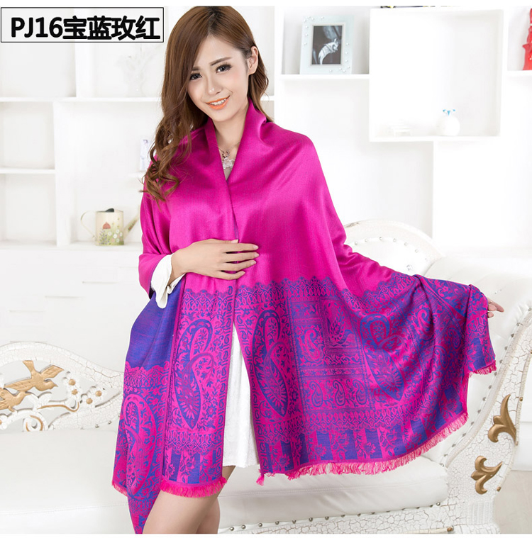 National wind women scarf shawl
