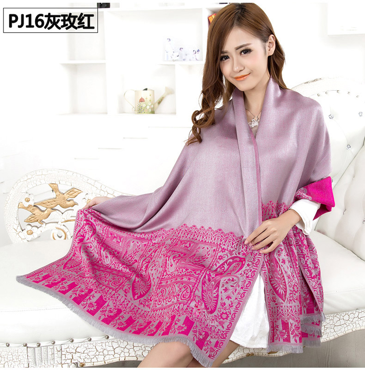 National wind women scarf shawl