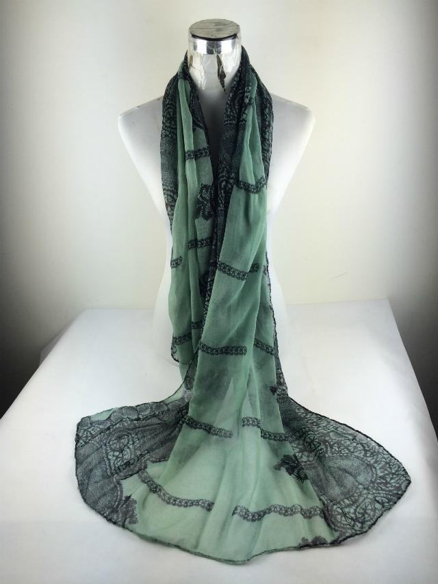 Retro mosaic sex arab scarf 