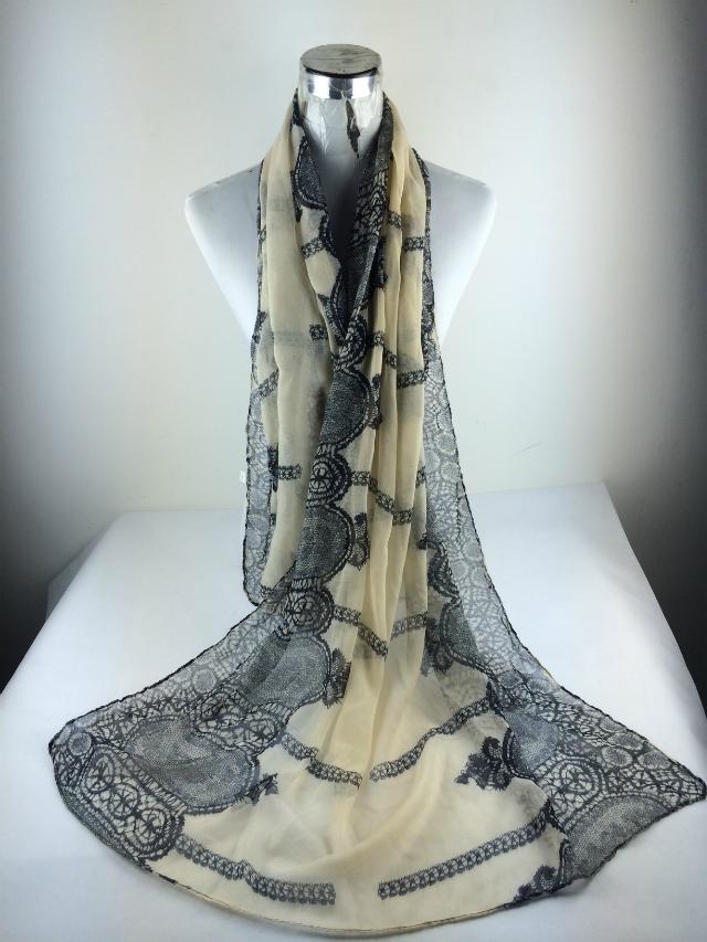 Retro mosaic sex arab scarf 