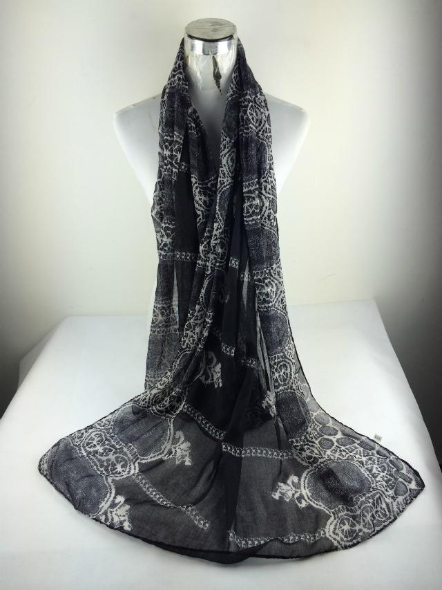 Retro mosaic sex arab scarf 