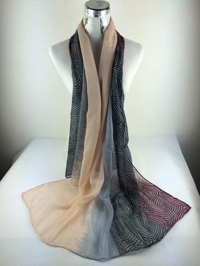 Striped stitching shawl scarves wholesale 