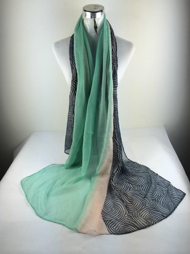 Striped stitching shawl scarves wholesale 