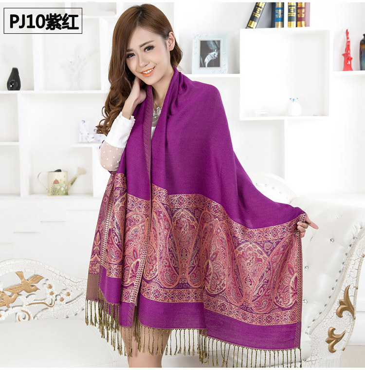 National wind paisley scarves 
