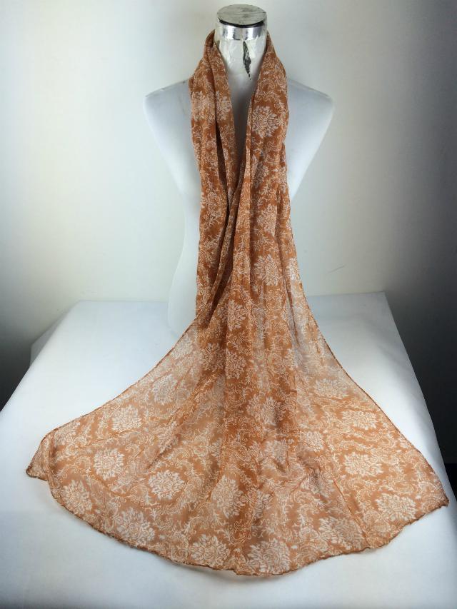 Daisy polyester scarf wholesale 