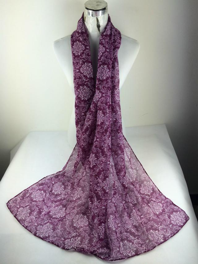 Daisy polyester scarf wholesale 
