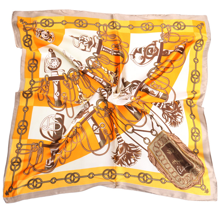 Wholesale square vintage silk scarf