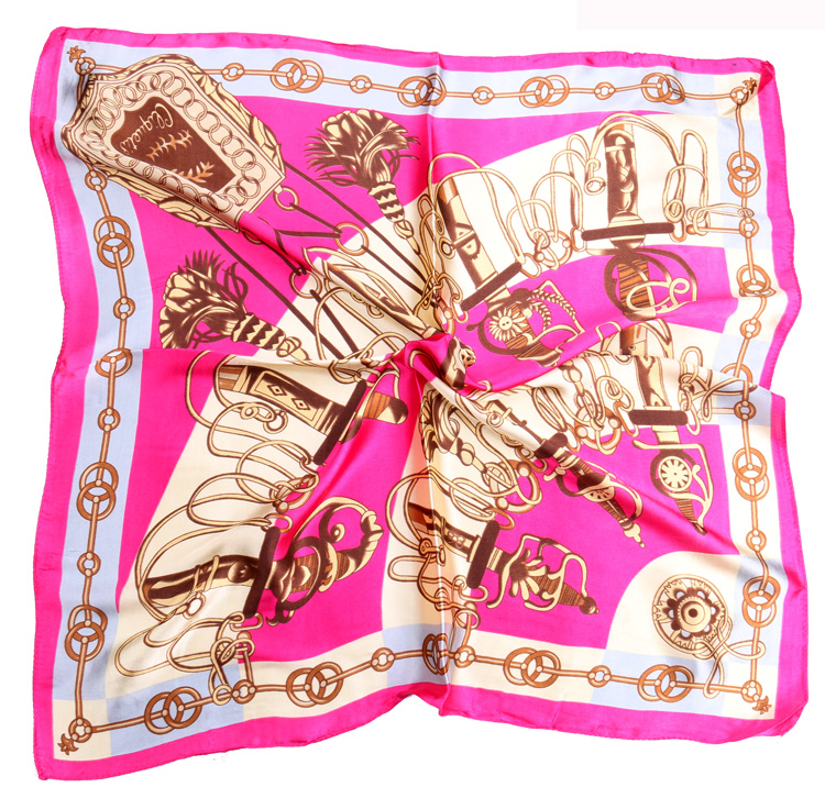 Wholesale square vintage silk scarf