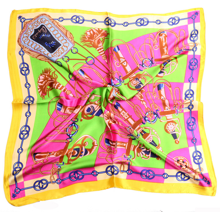 Wholesale square vintage silk scarf