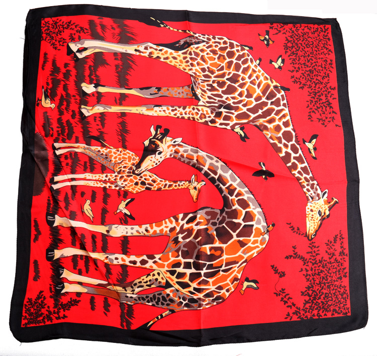 Square scarves silk scarf wholesale 