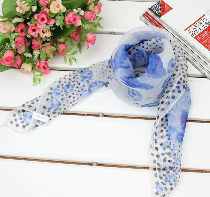 Wholesale blue scarf wild