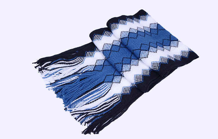 Warm wool men scarves 