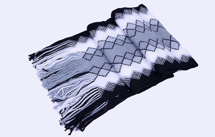 Warm wool men scarves 