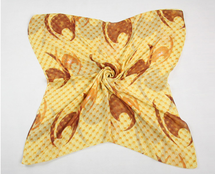Animal pattern shawls and scarves 
