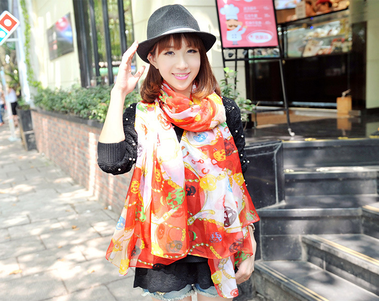 New fashion accessories skull scarves