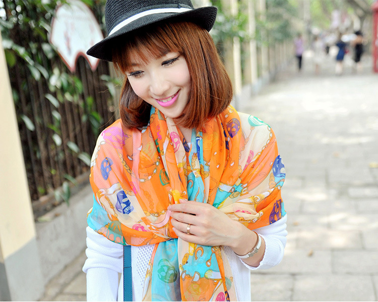 New fashion accessories skull scarves