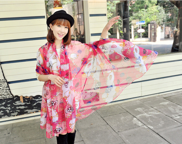 New fashion accessories skull scarves