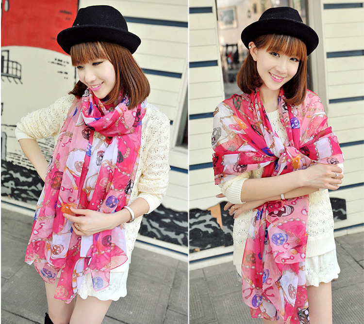 New fashion accessories skull scarves