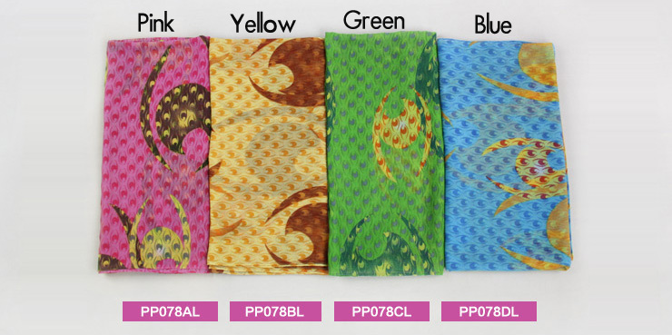 Animal pattern shawls and scarves 