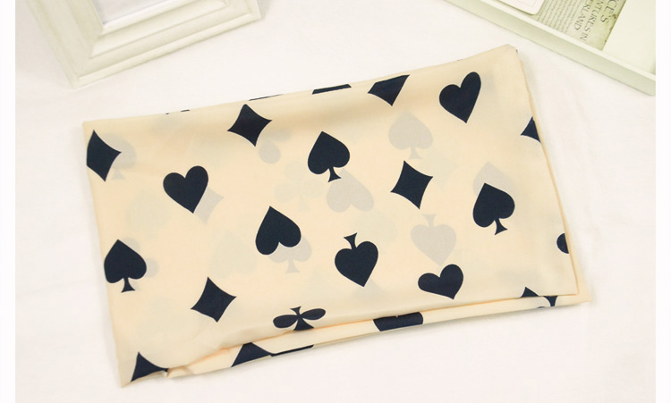 Women long silk scarf styles