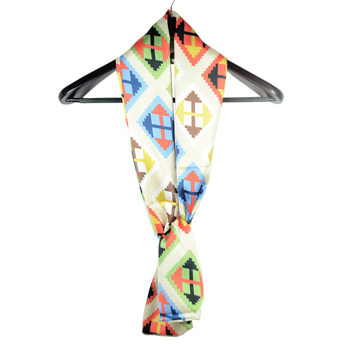 Long silk scarves for women