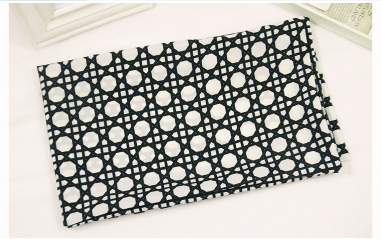 Geometric lines silk pashmina shawls 