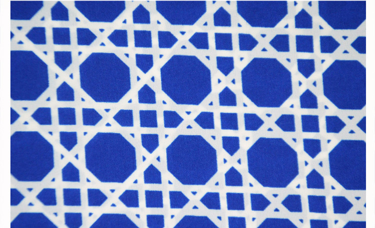 Geometric lines silk pashmina shawls