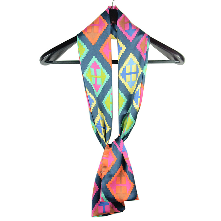 Long silk scarves for women