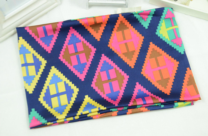Long silk scarves for women