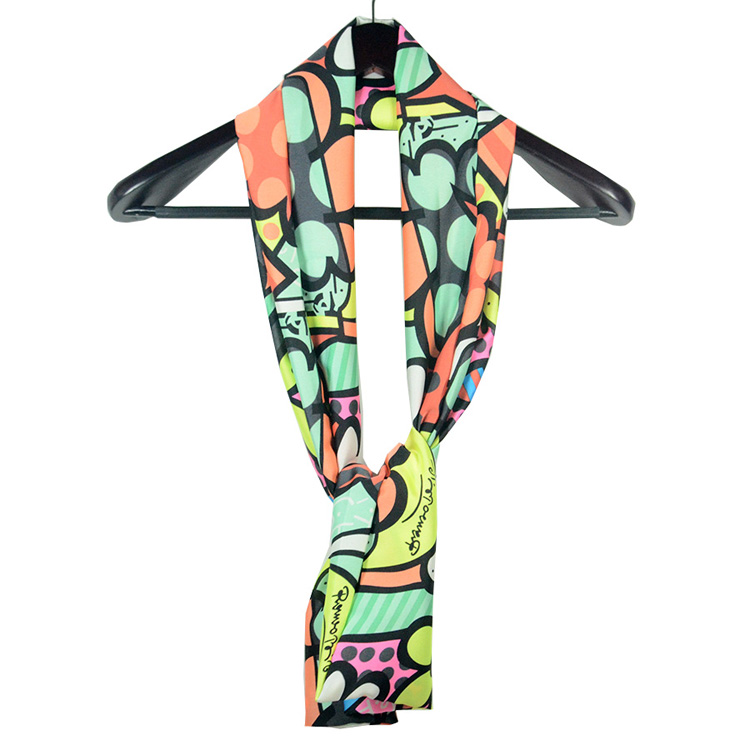 Women handmade silk scarves