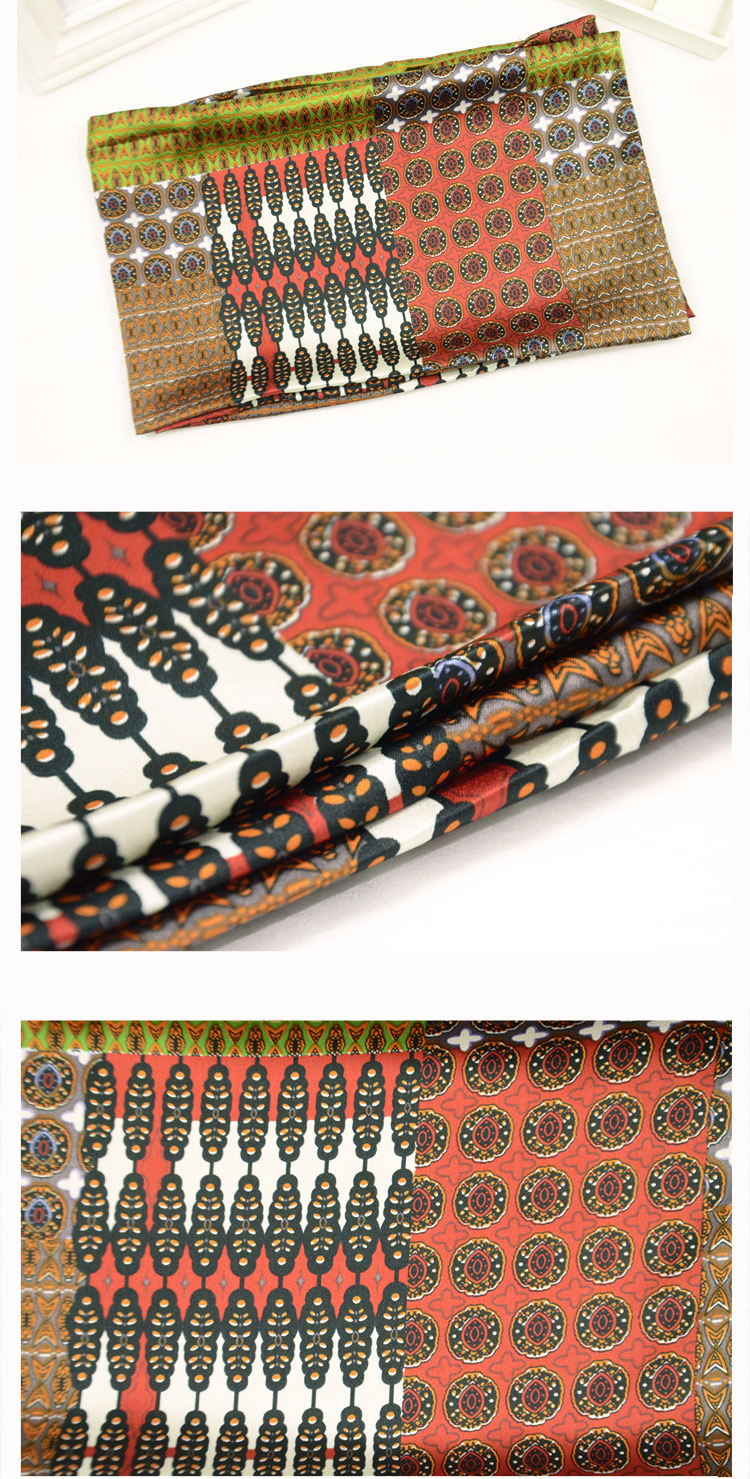 Girls silk chiffon scarves 