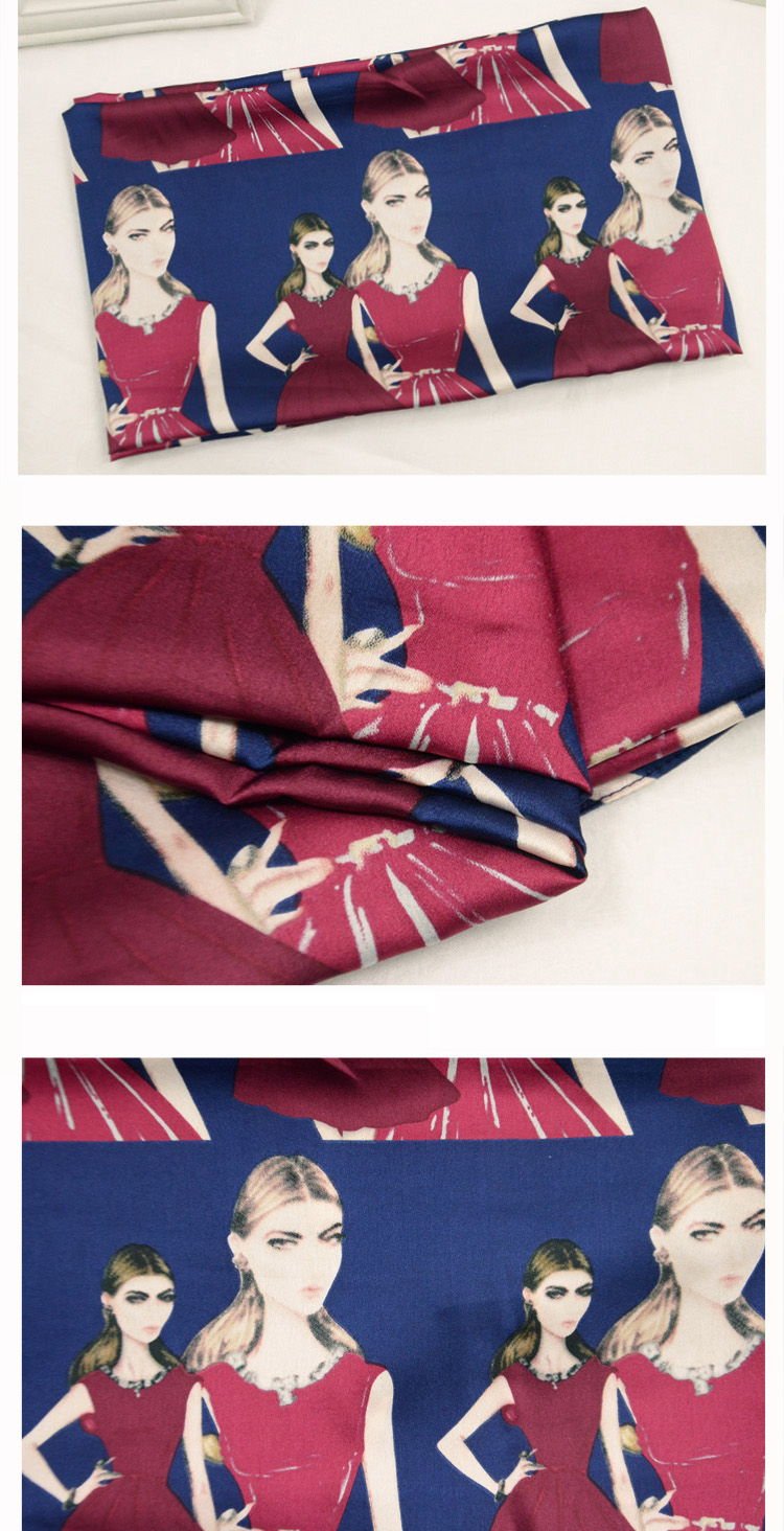 Hot sale plain silk scarves