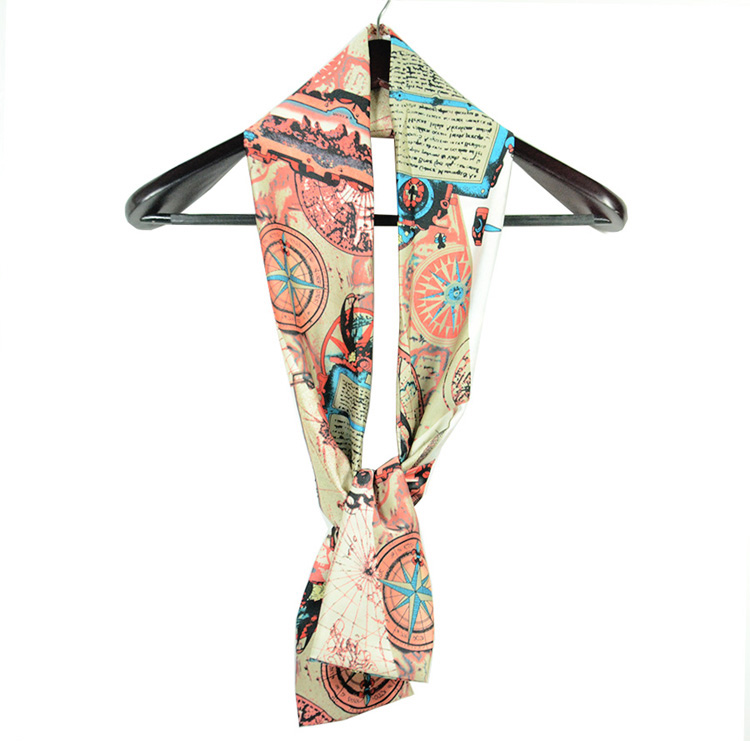 Hot sale plain silk scarves