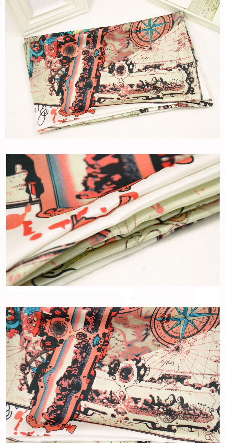 Hot sale plain silk scarves