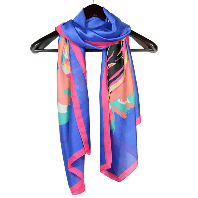 Top selling floral silk scarf