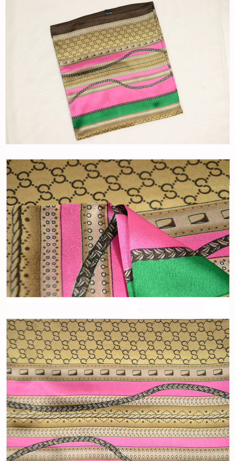 Silk scarves long women