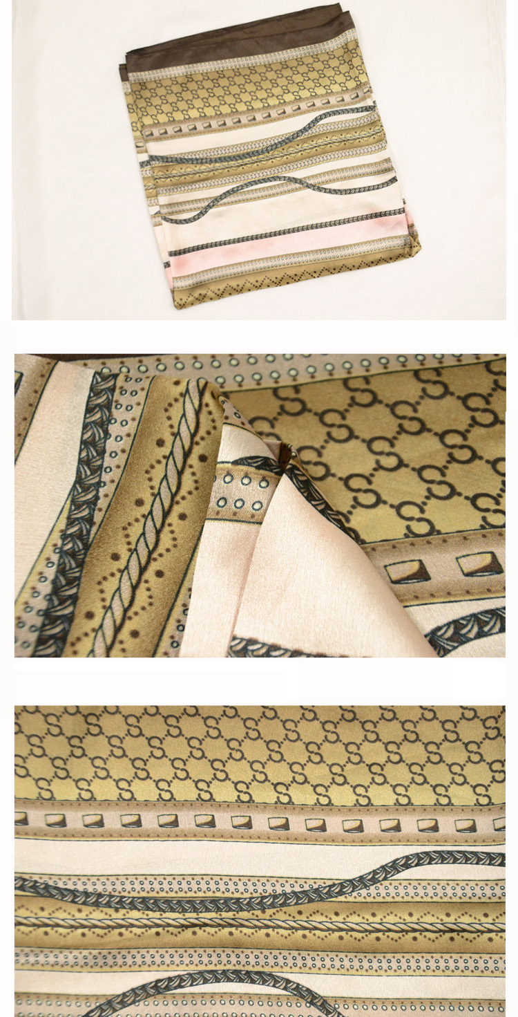 Silk scarves long women