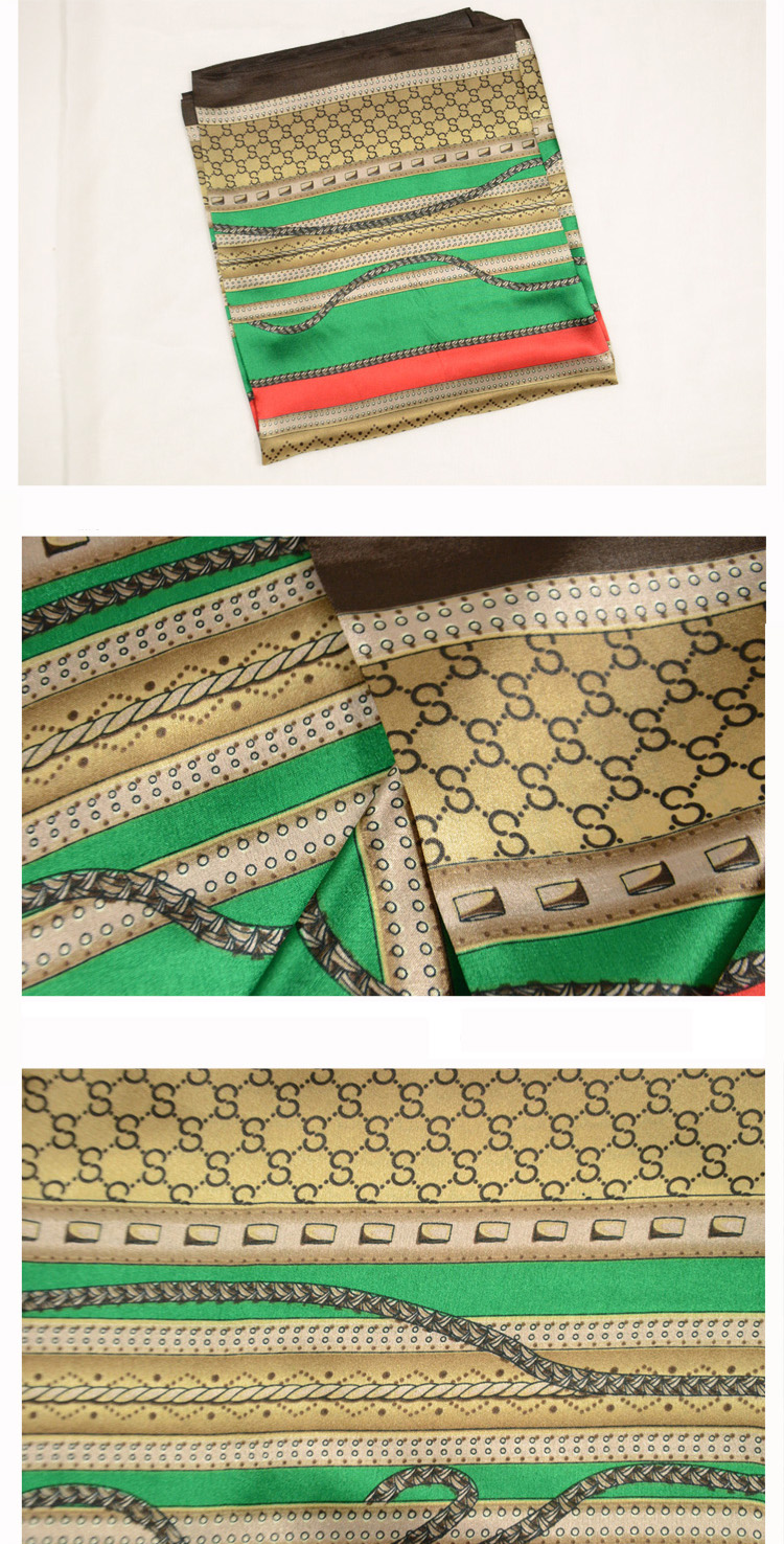 Silk scarves long women