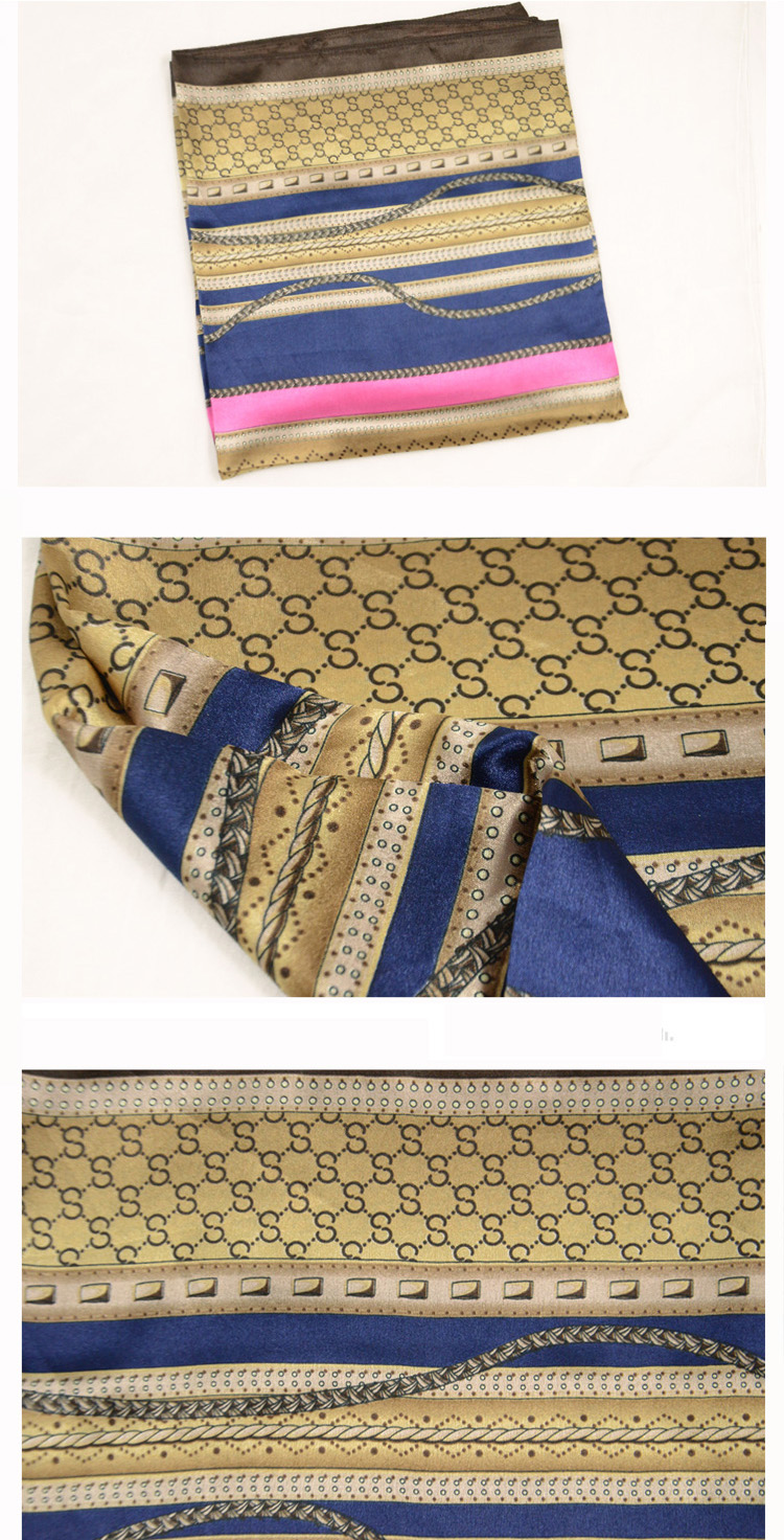 Silk scarves long women