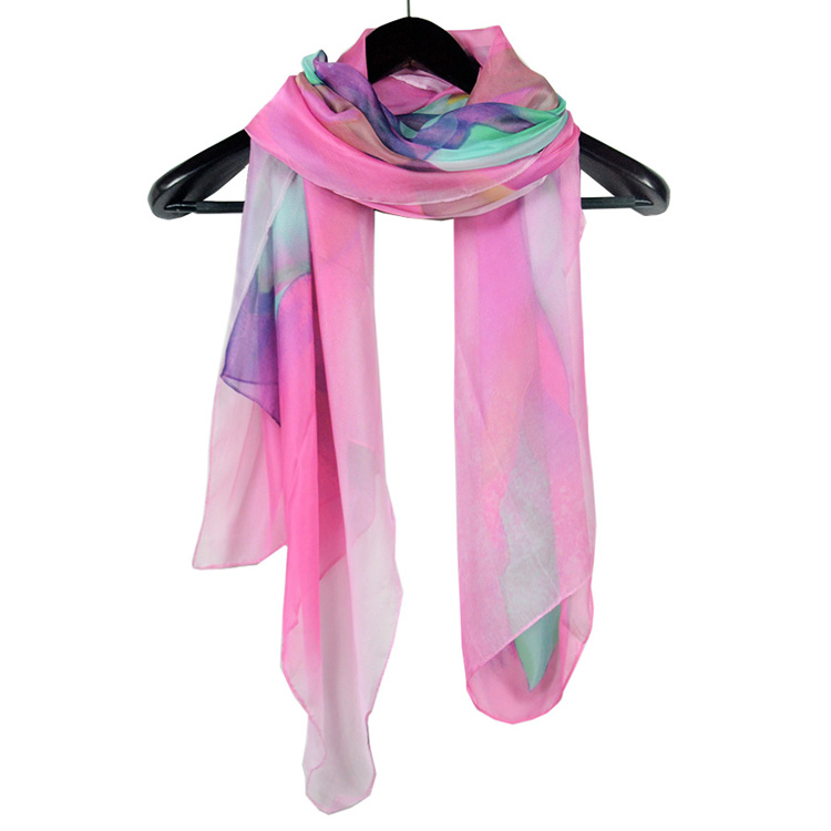Designer silk scarves for women
