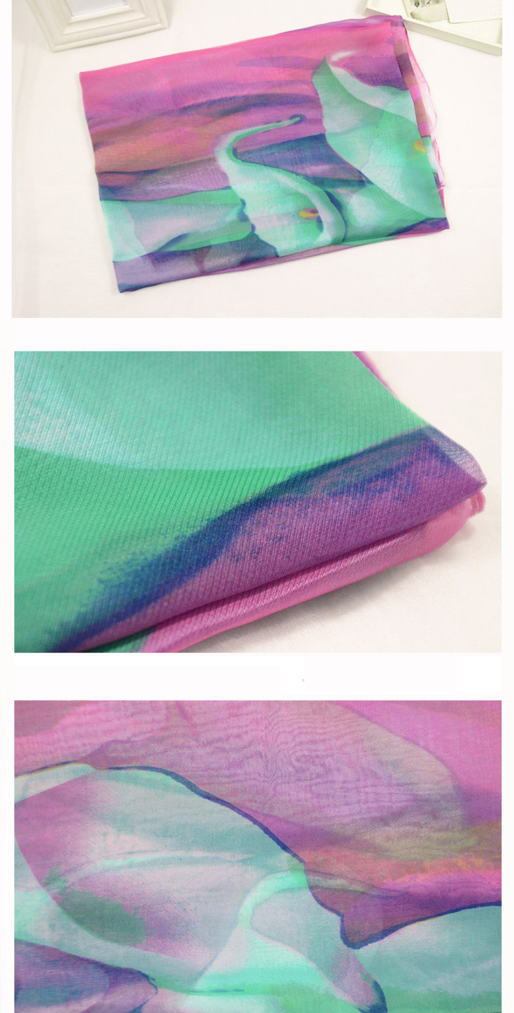 Designer silk scarves for women