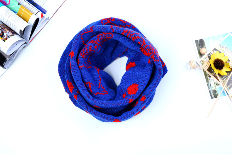 Wholesale kids knit scarf wool