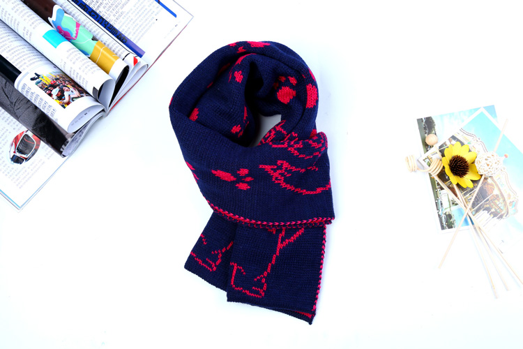 Wholesale kids knit scarf wool
